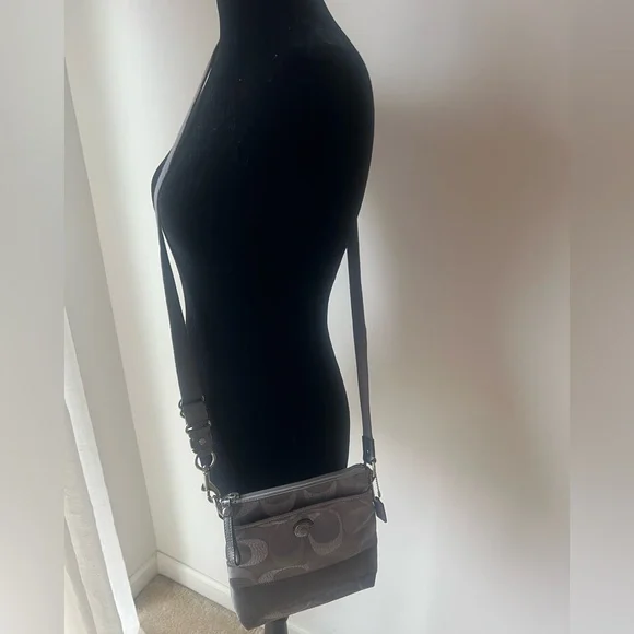 Coach Gray Crossbody Bag - Picture 8 of 8